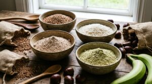 Lire la suite à propos de l’article Remplacer la farine de blé | Le guide complet et les ratios