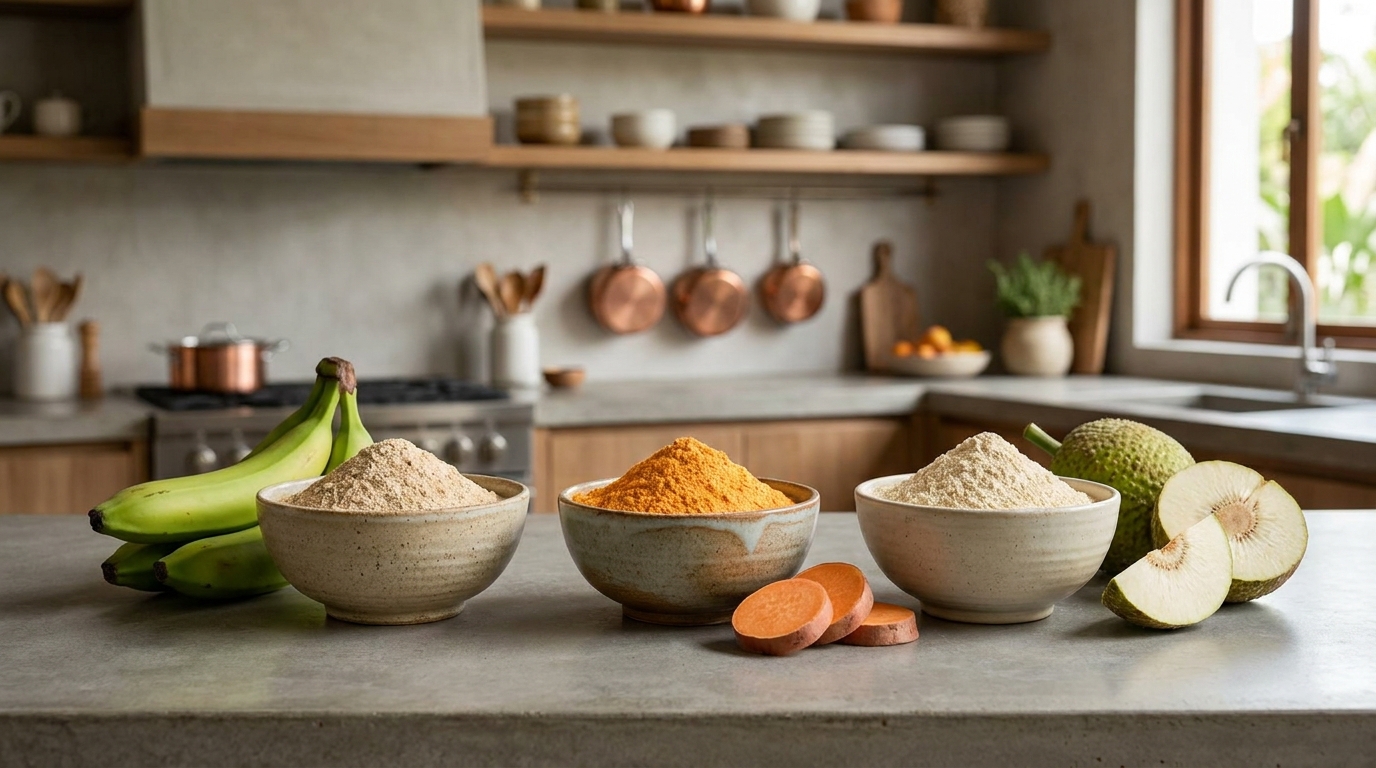 Lire la suite à propos de l’article Farine B2B sans gluten pour restaurateurs | Karukera Tradisyon