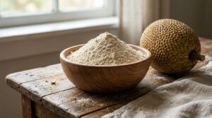 Lire la suite à propos de l’article Que faire avec la farine de fruit à pain | 7 recettes faciles