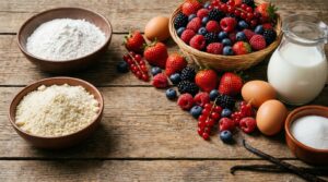 Lire la suite à propos de l’article Clafoutis sans gluten facile | Recette aux fruits de saison
