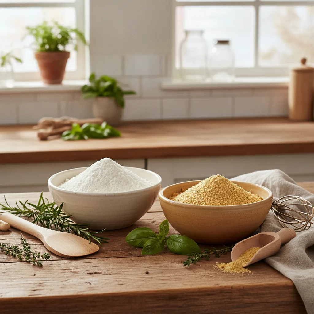 Lire la suite à propos de l’article Farine de riz vs farine de banane sans gluten | Comparatif