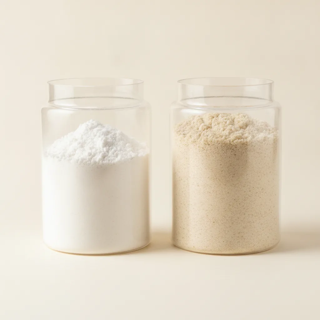 farine riz vs farine banane sans gluten