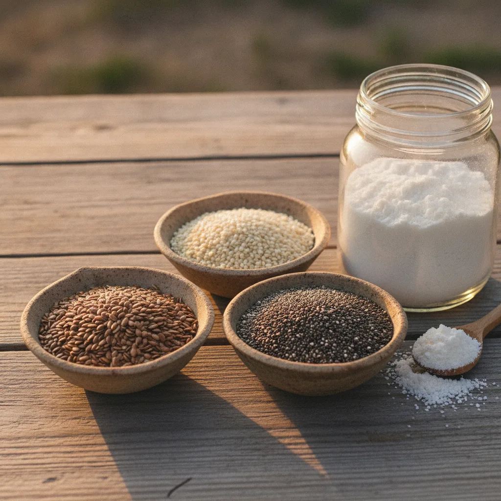 liste farines sans gluten complète