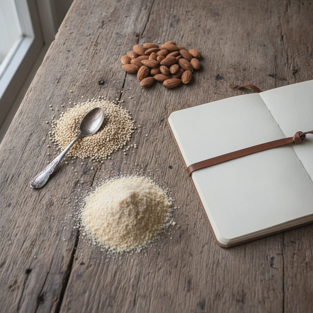 liste farines sans gluten complète