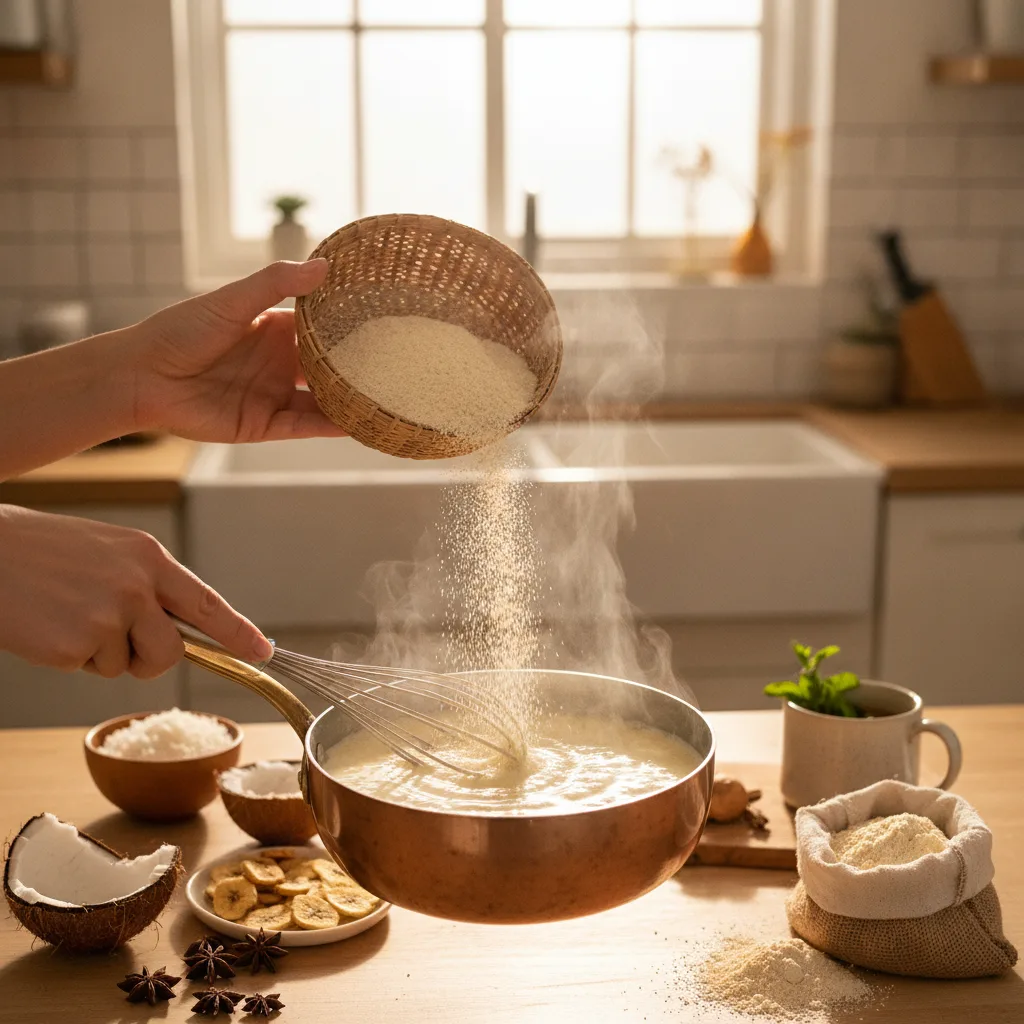 béchamel sans gluten farine tropicale