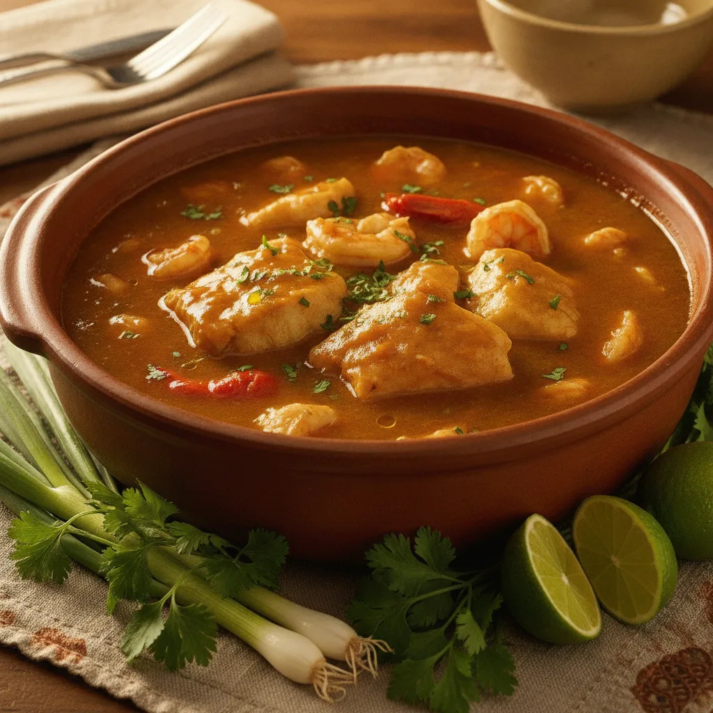court-bouillon poisson créole sans gluten