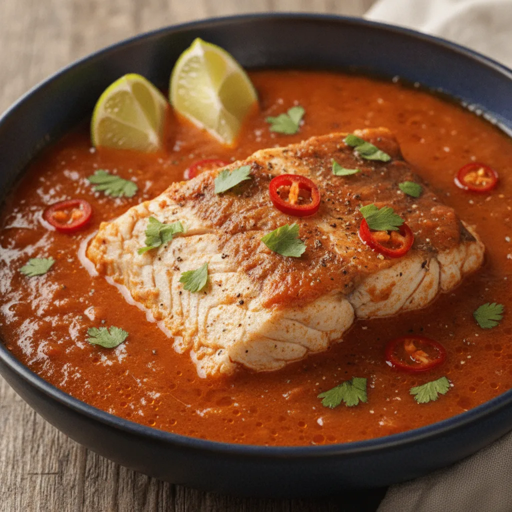 court-bouillon poisson créole sans gluten