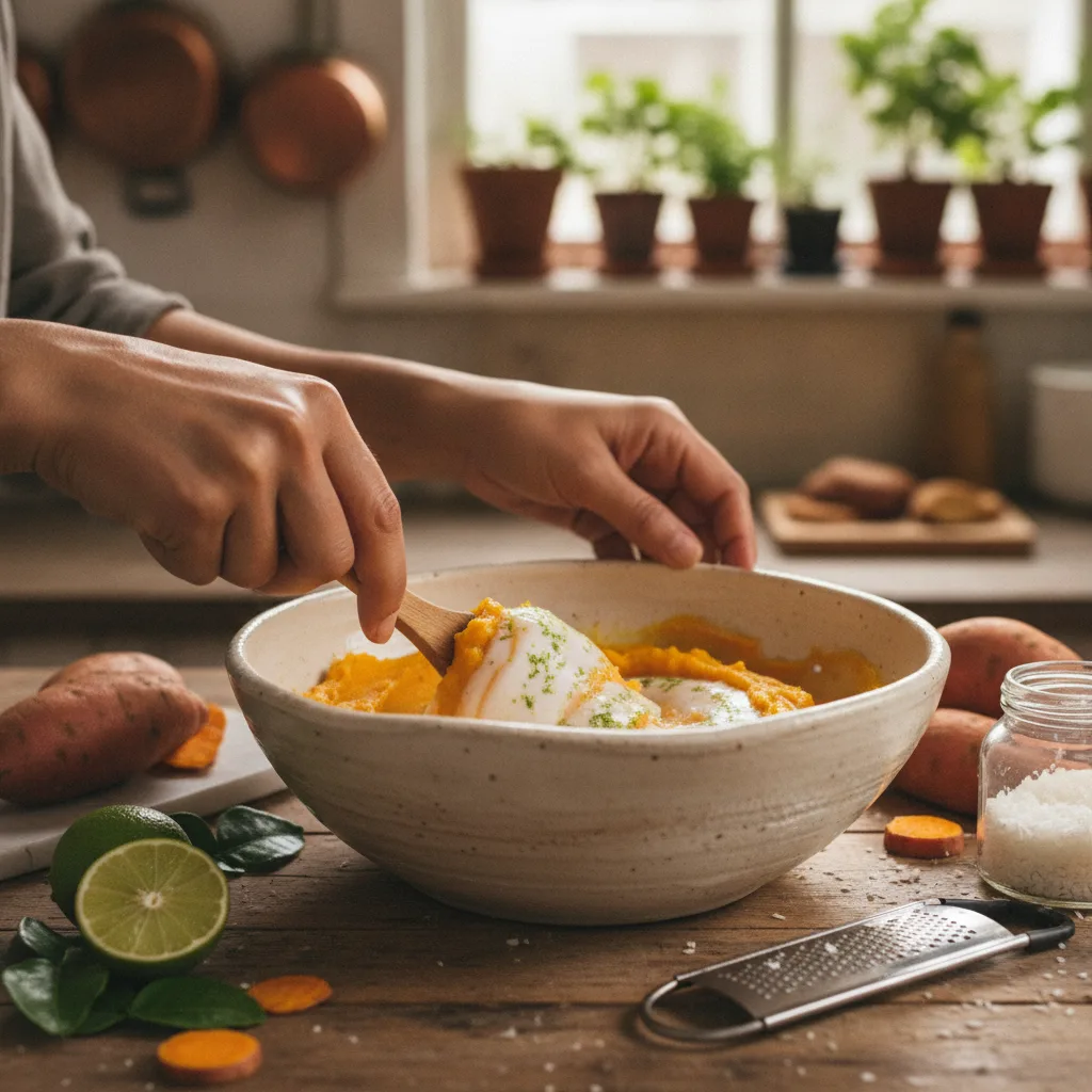 gâteau patate douce antillais sans gluten