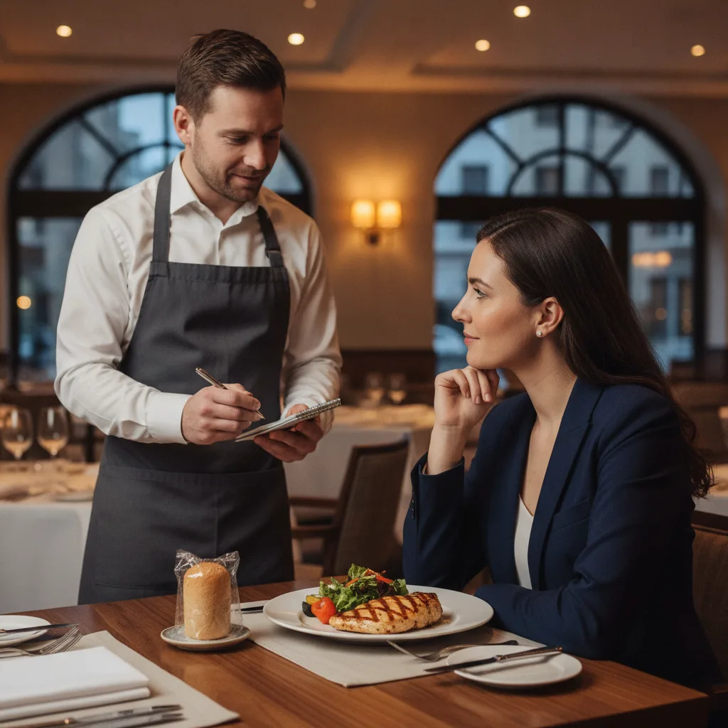 manger sans gluten au restaurant