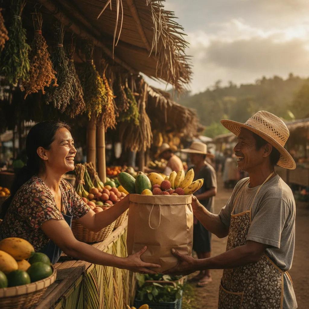 marché local guadeloupe produits tropicaux