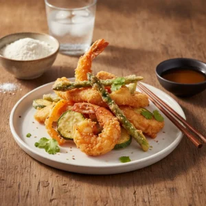 Lire la suite à propos de l’article Tempura sans gluten à la farine de manioc, la recette
